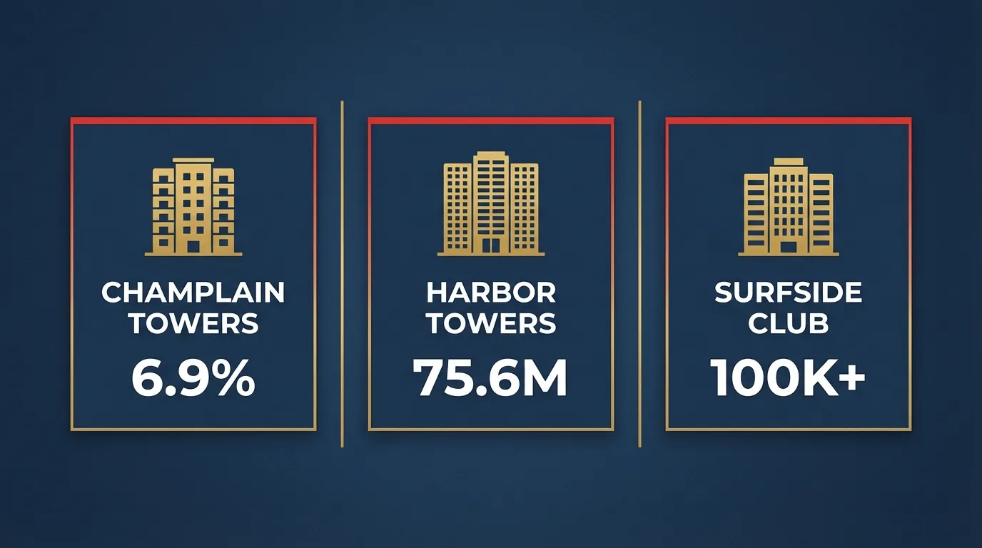 Three real condo buildings that kept HOA fees low and faced massive special assessments