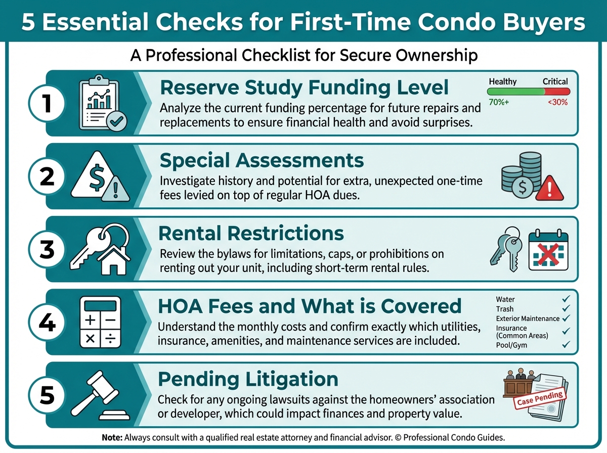 Infographic: 5 Things Every First-Time Condo Buyer Must Check